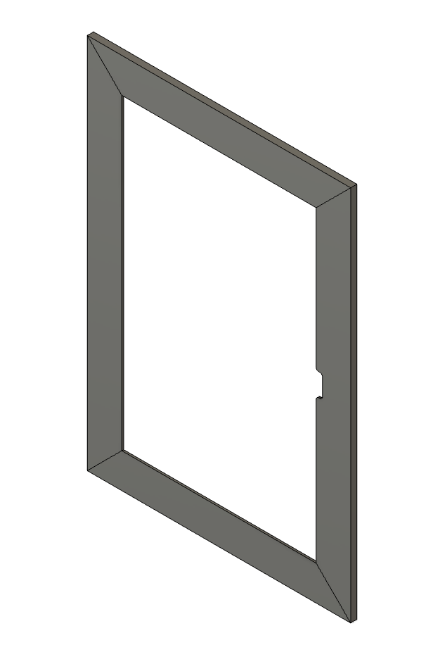 Wall Mount for 11" Tablet & IKEA LOMVIKEN Frame