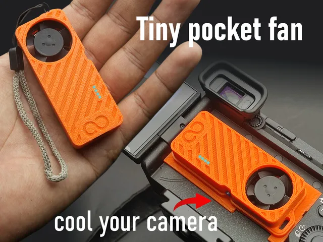 Tiny portable pocket fan - Multipurpose use