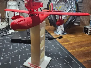 Porco Rosso Savoia S21 supports by Hervea | Download free STL