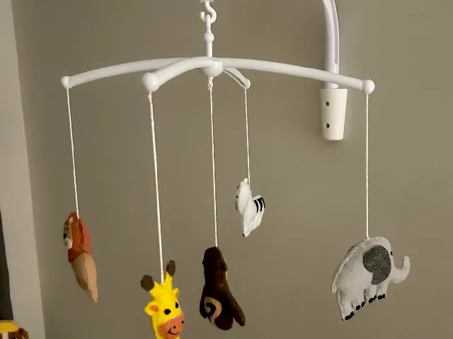 Crib Mobile Wall Mount