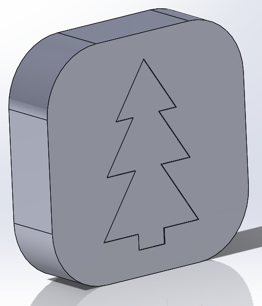 Tradfri ON-OFF Switch cover by ivosak | Download free STL model ...