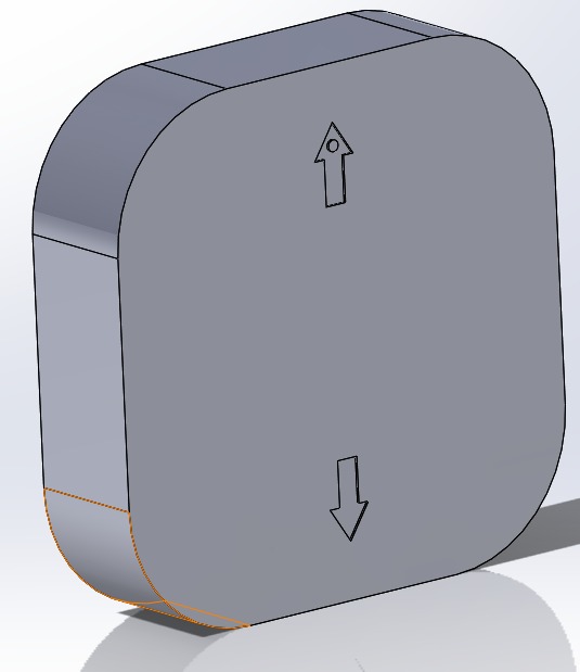 Tradfri ON-OFF Switch cover by ivosak | Download free STL model ...