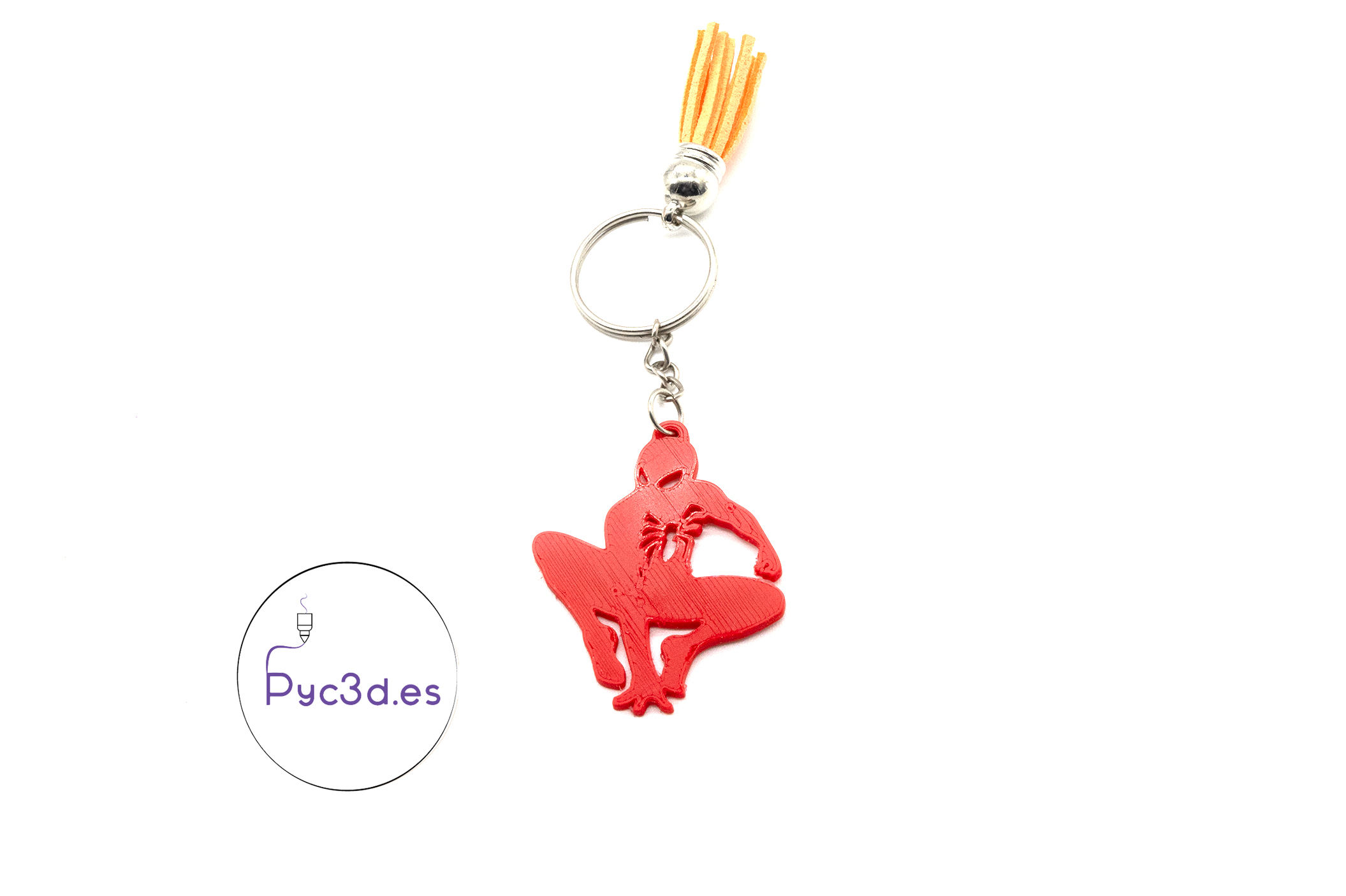 Miniatura 3 do modelo 3D SPIDER MAN KEYCHAIN