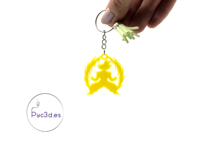 GOKU KEYCHAIN
