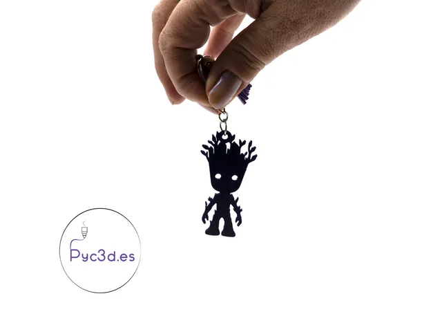 GROOT KEYCHAIN