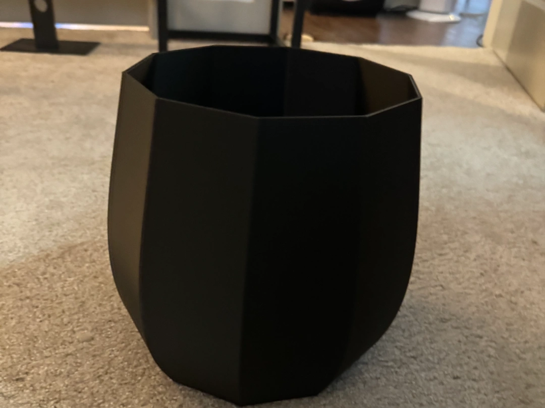 Vase Mode Trash Can