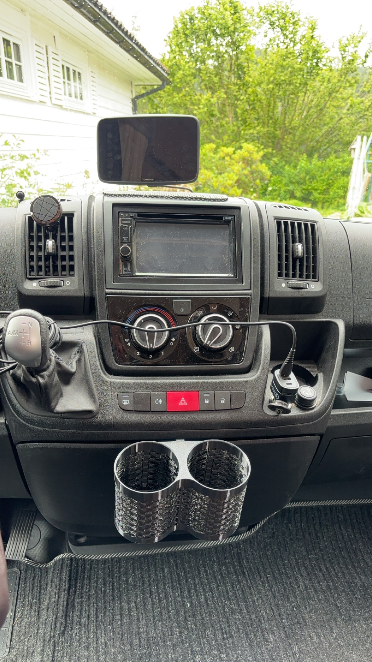 Bottleholders for Fiat Ducato