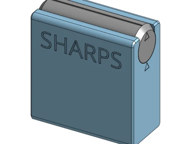 Rotating Sharps Container