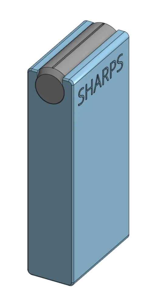 Rotating Sharps Container by tooclewell | Download free STL model ...