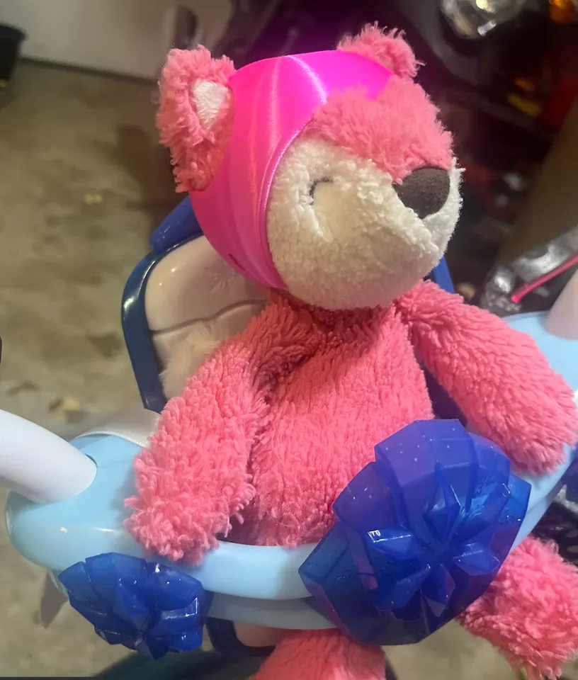 bike helmet for teddy bear Bike Helmet for stuffed animals by ma | Download free STL model