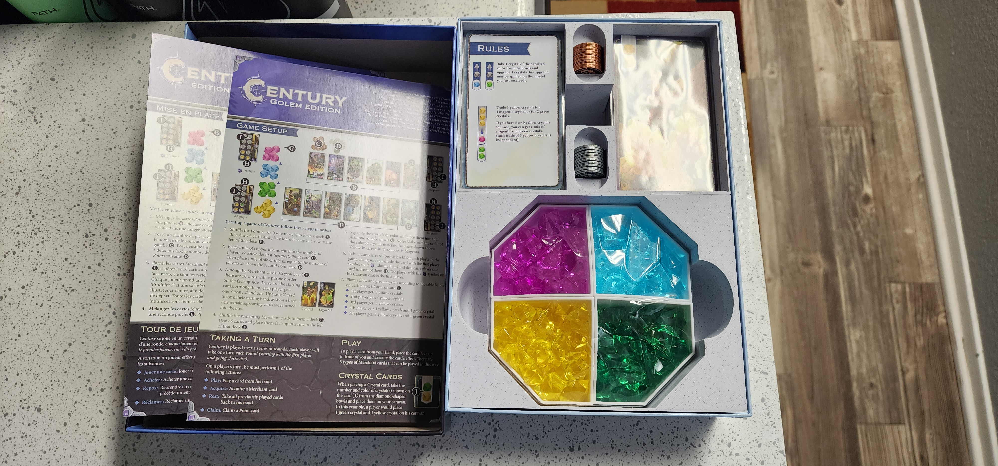 Century Golems - Insert Organizer