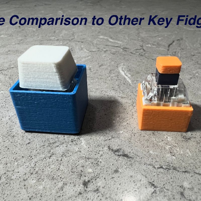 Mini Key Fidget - Cherry MX Compatible - Now with keychain loop by ...