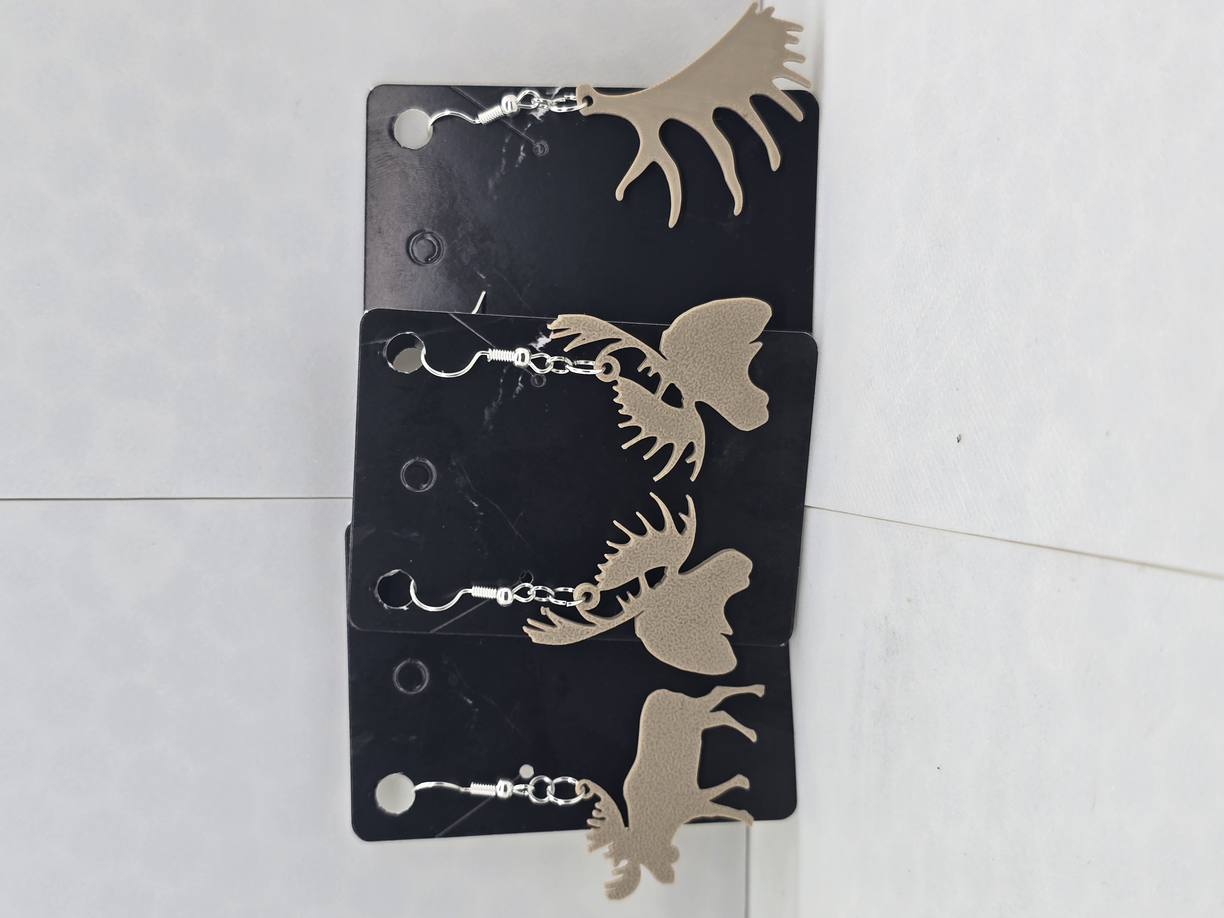 Alaska Animal Earrings (Bear, Moose, Halibut, and Salmon)