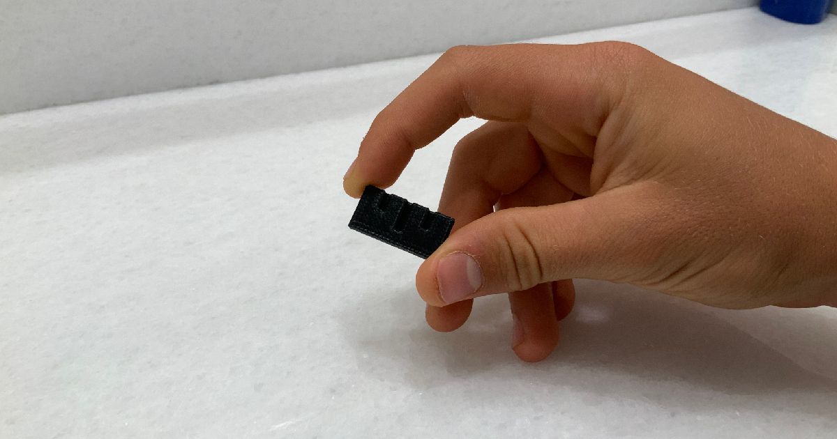 Original 1 Inch Ruler by Julian Strauser | Download free STL model ...
