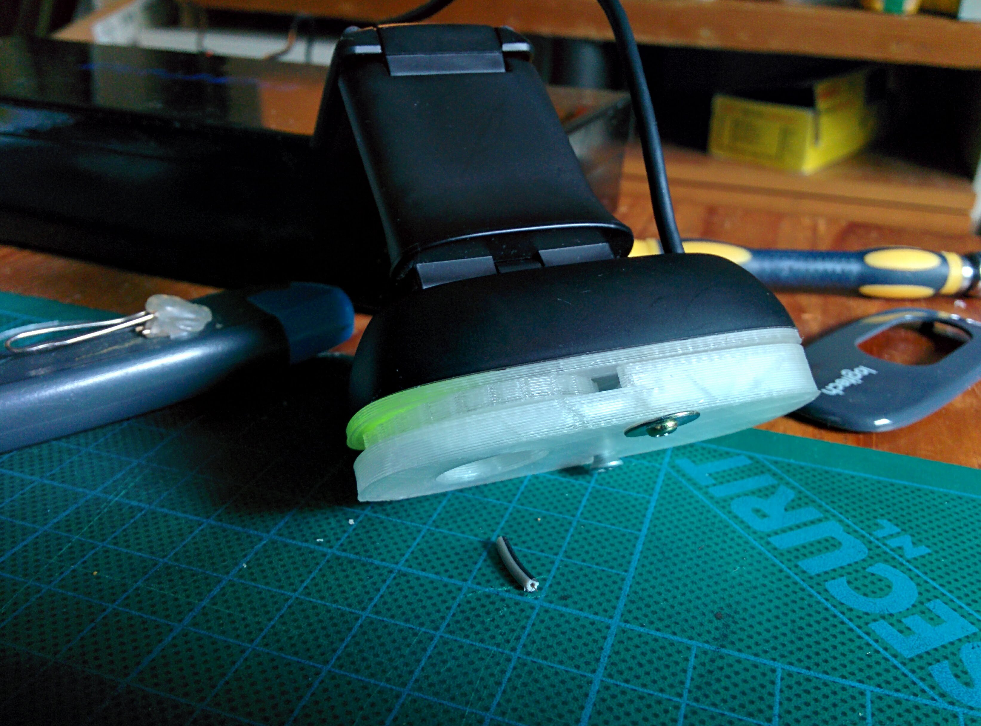 Miniatura 3 do modelo 3D Thicker C270 focus ring