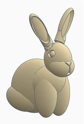 Simple Bunny With Articulated Ears