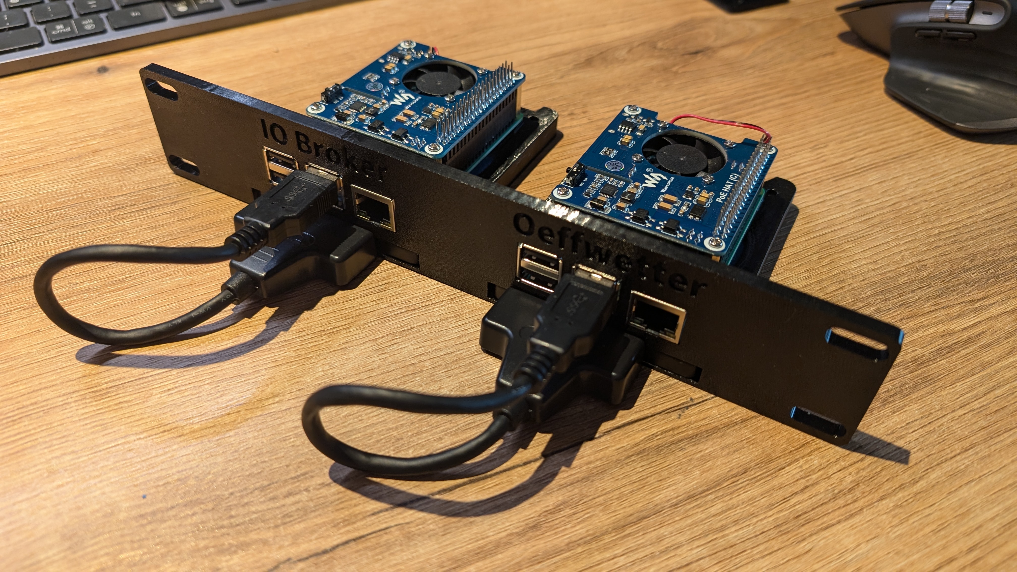 10-Zoll Raspberry Pi 4 & SSD Rack Mount