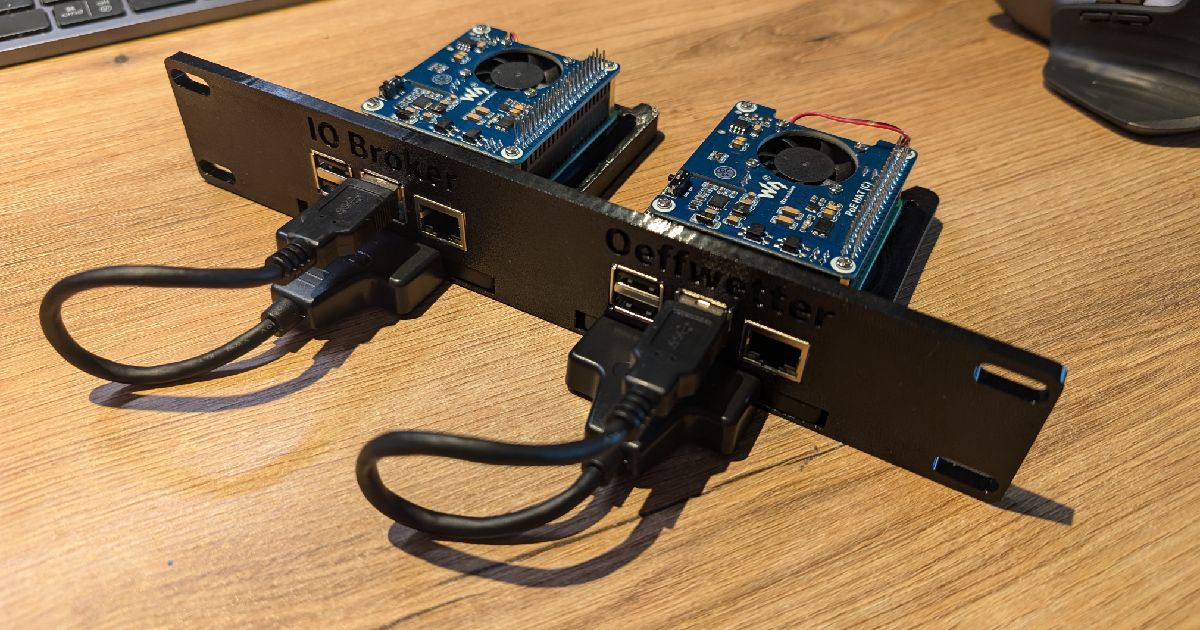 10-Zoll Raspberry Pi & SSD Rack Mount by Staubi | Download free STL ...