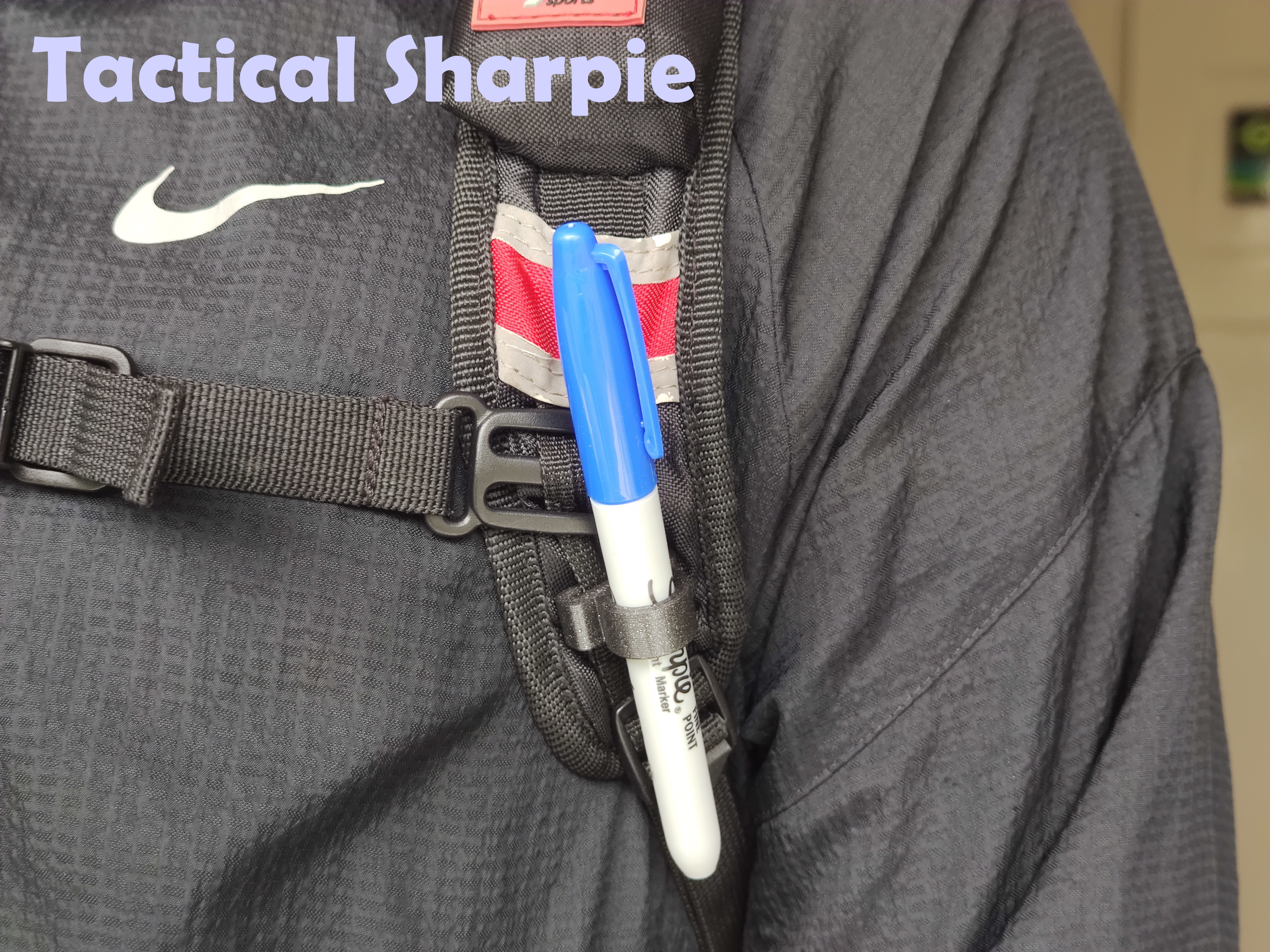 Tactical Sharpie Holder