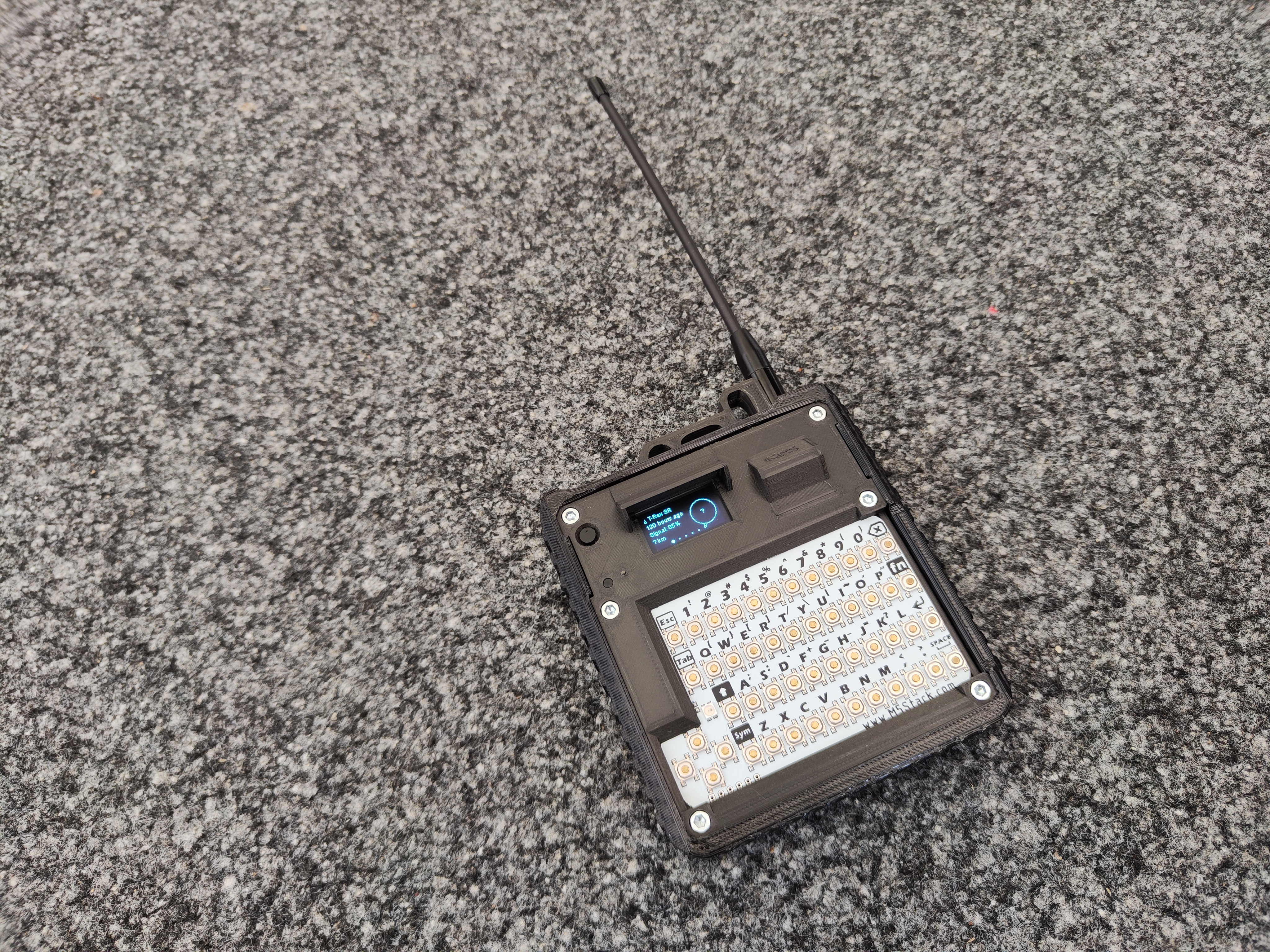 Meshtastic HeltecV3  Hel-Txt 18650  "RUGGED"