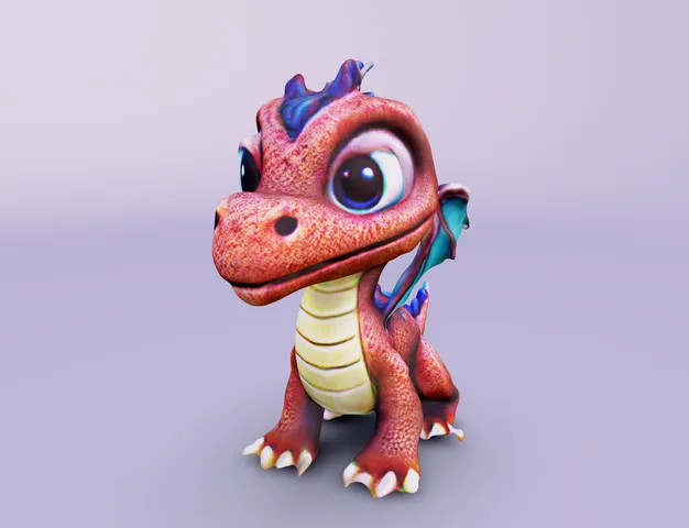 Cute Baby Dragon