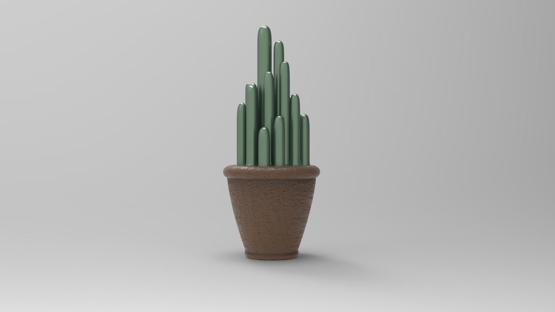 Miniatura 9 do modelo 3D Cactus Pot