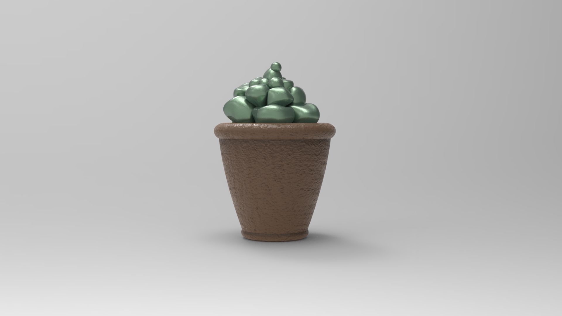 Miniatura 12 do modelo 3D Cactus Pot