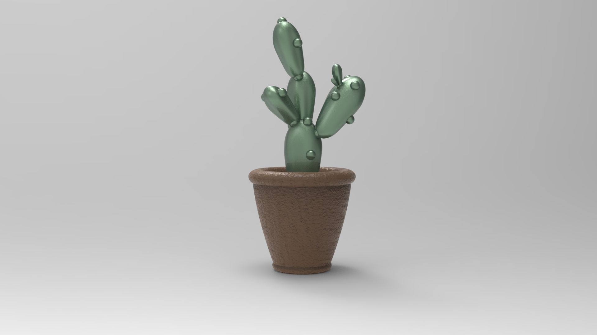 Miniatura 17 do modelo 3D Cactus Pot