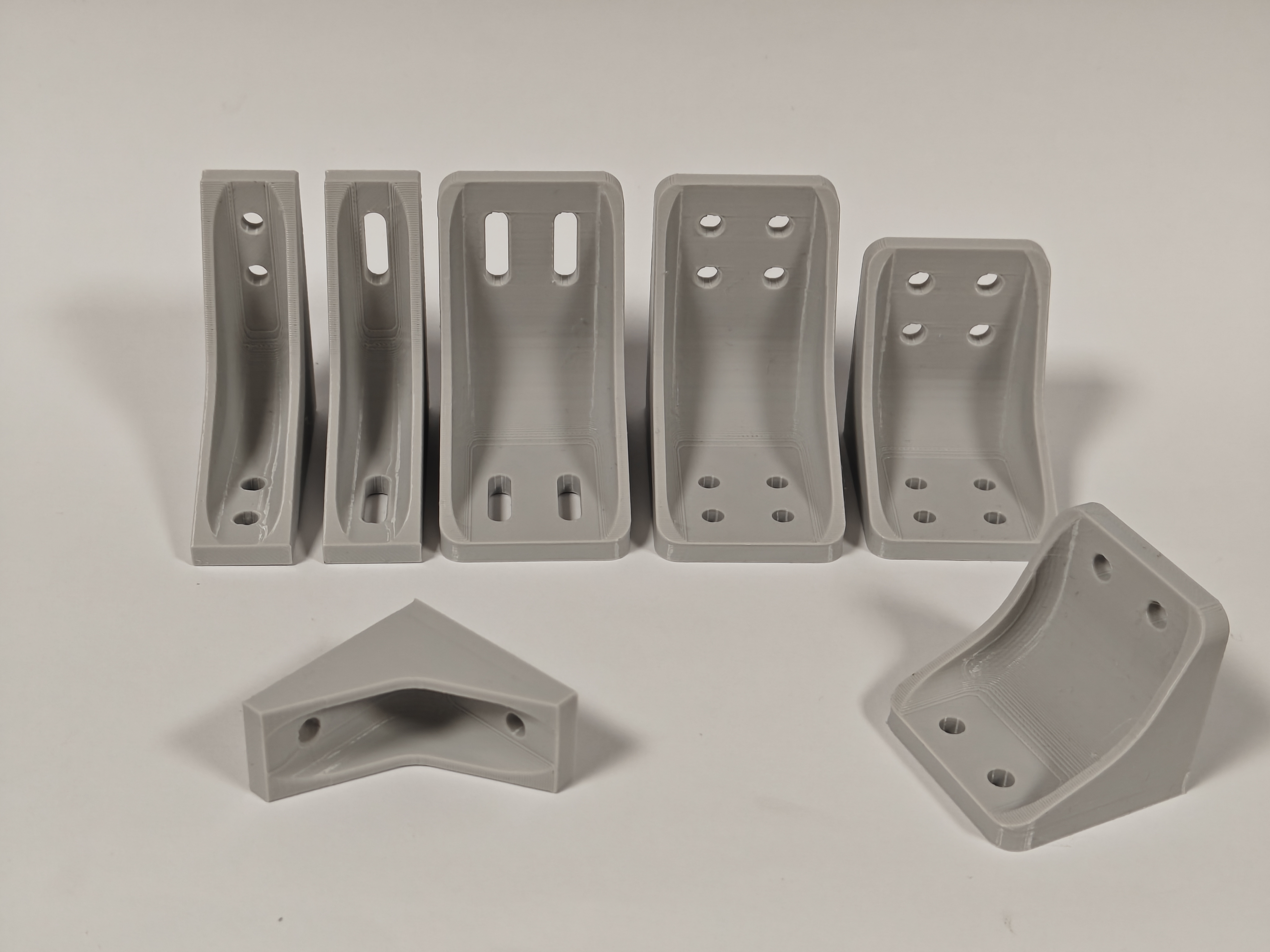 Heavy Duty Corner Brackets | M4 L-Brackets Set
