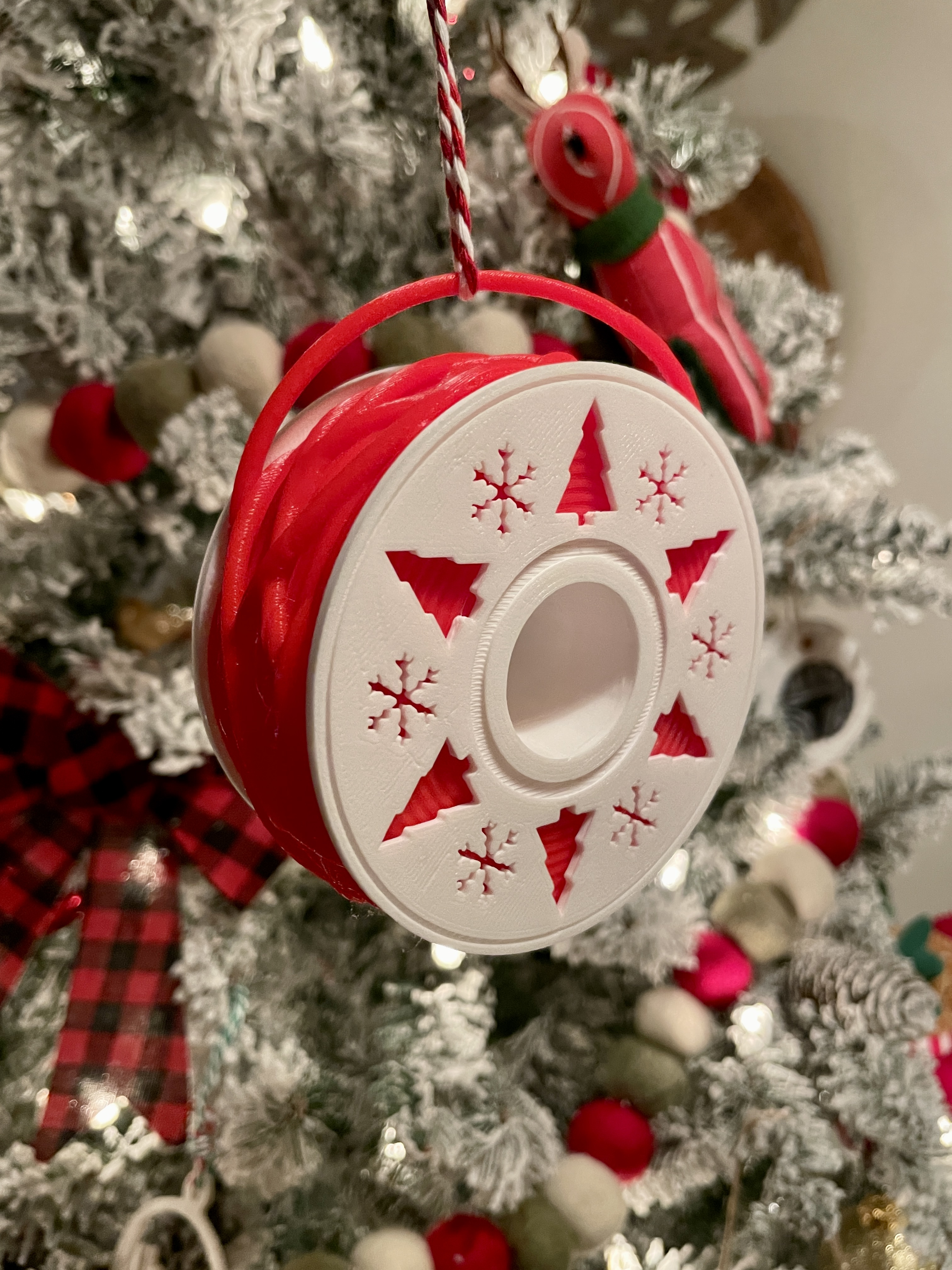 Tangled Spool Ornament