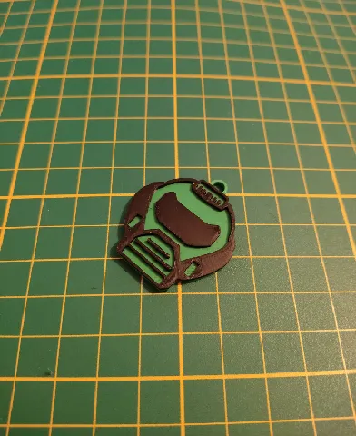 Doom keychain (Helmet)