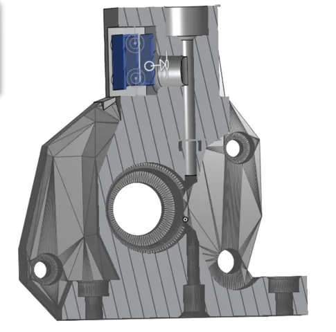 G2SA Orbiter 2 mount Main Frame with a Filament sensor BETA not tested