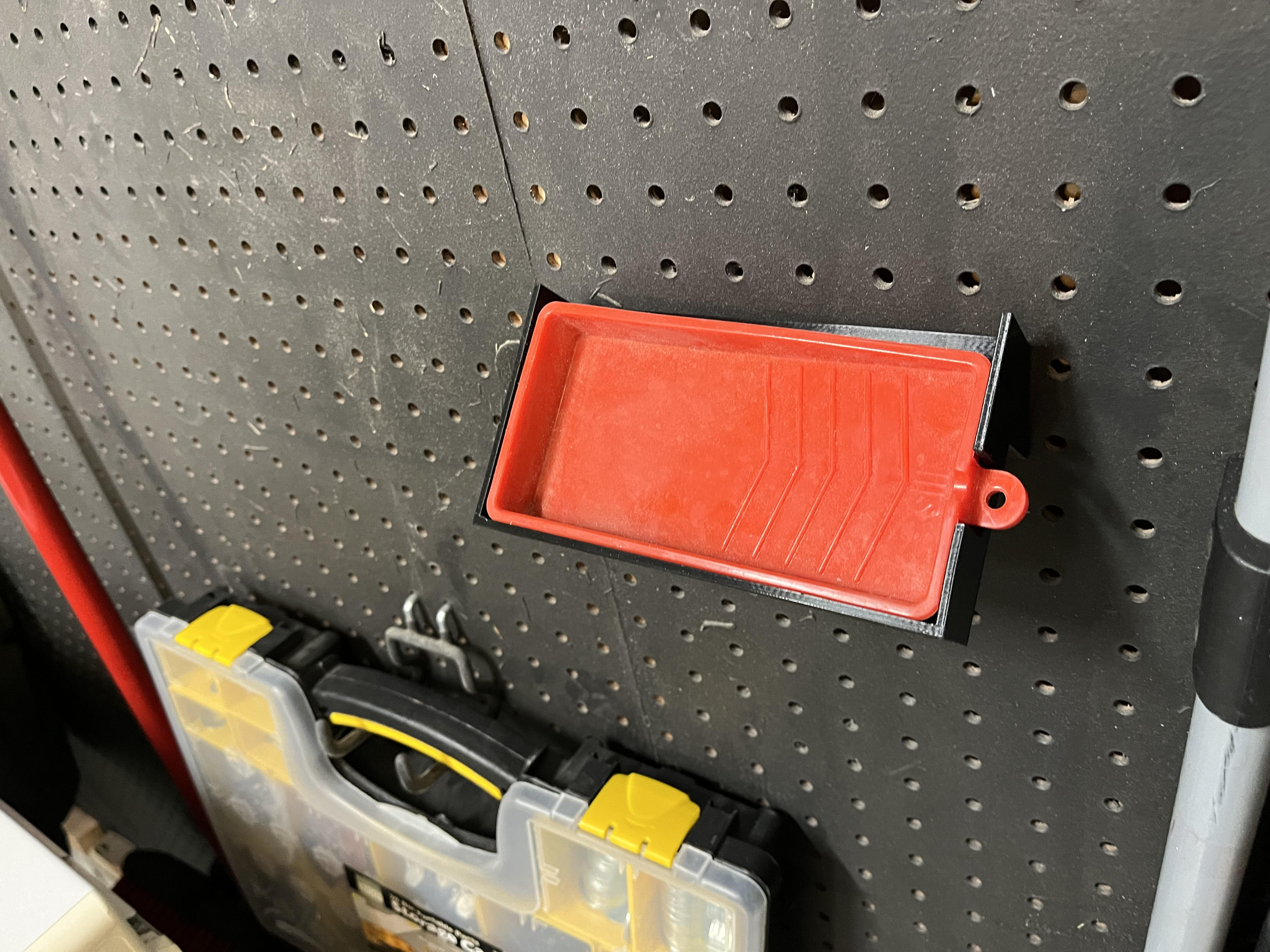 Silicone Wood Glue Tray Pegboard Mount by CrematedEmpanada Download