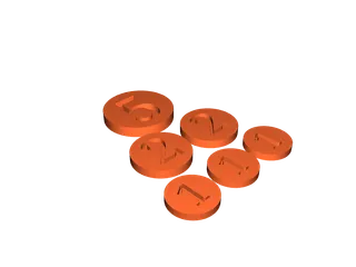 Coins by cheetah577 | Download free STL model | Printables.com