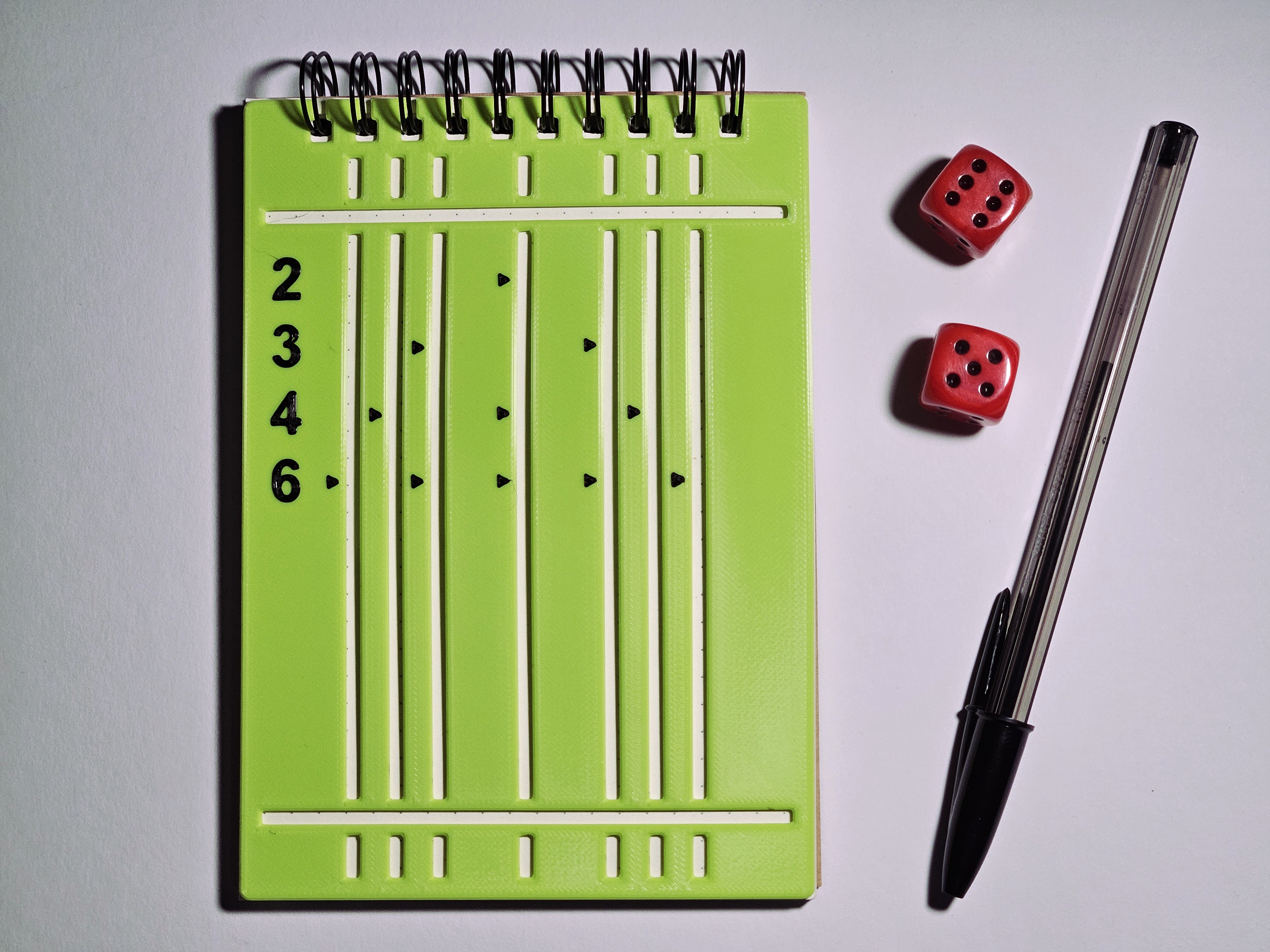 Score Sheet Stencil