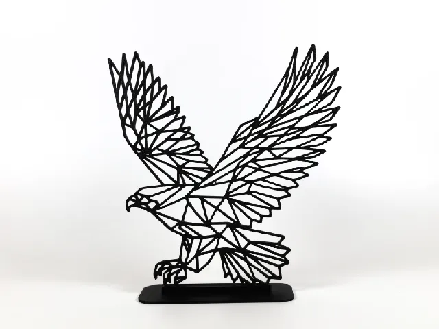 Geometric Low Poly Eagle