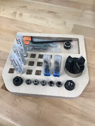 CNC Bit Tray