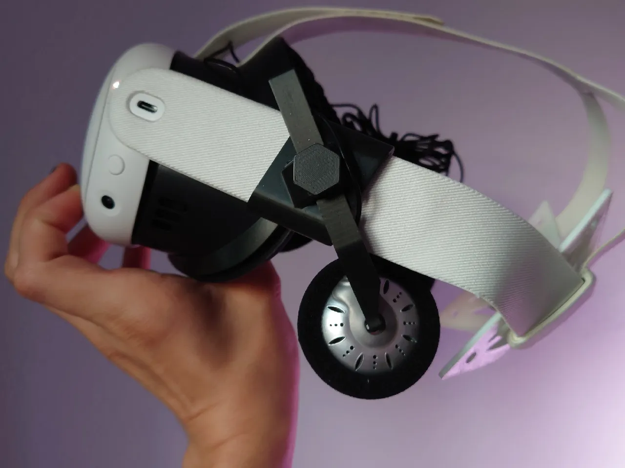 KOSS KSC75 Mount for Meta Quest 3 [Parametric] by Waschtl