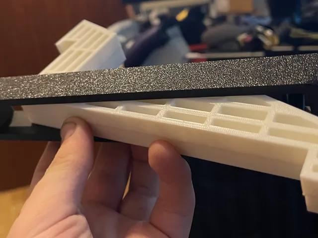 Tablet stand with separable spacers