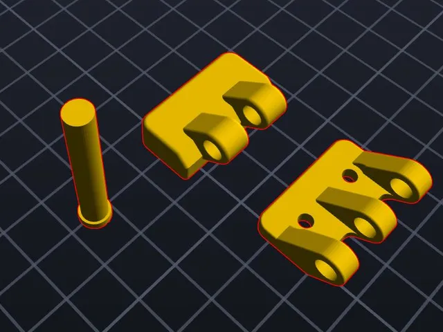 Door hinge for adventurer 5m
