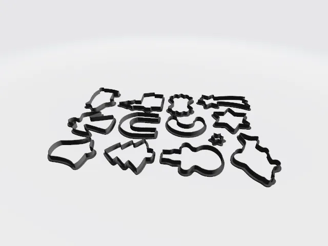 BAKING CUTTERS (tescoma)