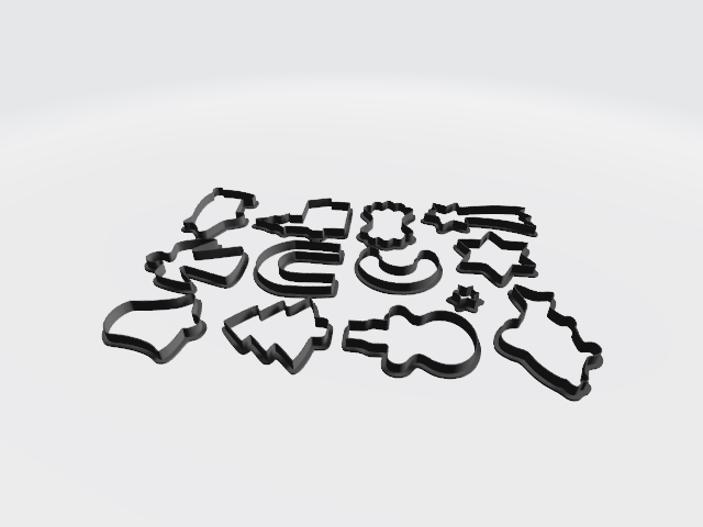BAKING CUTTERS (tescoma)