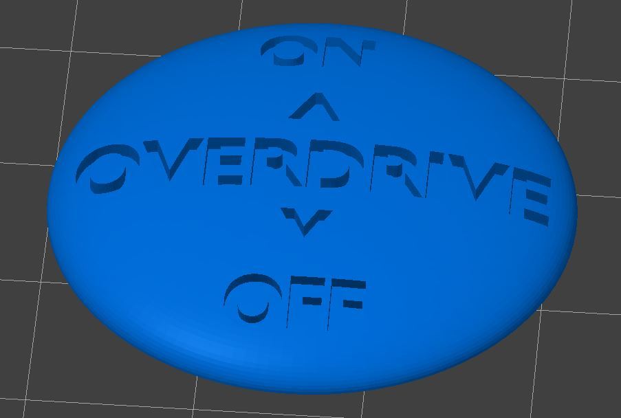 ROAMERDRIVE / OVERDRIVE Gear Knob Centre by MadBob Download free STL
