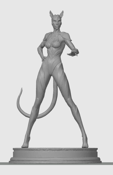Warhammer cat-girl 2