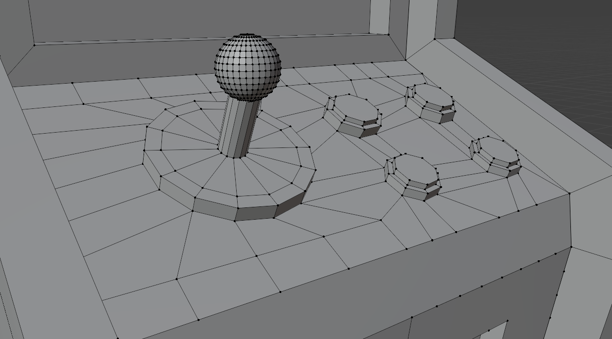Miniatura 5 do modelo 3D Retro Arcade Machine