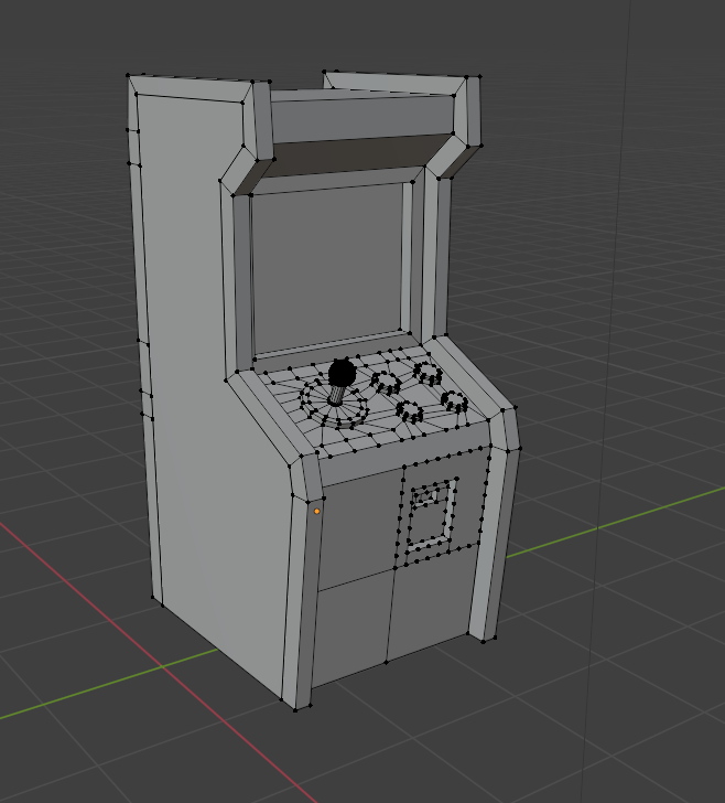 Miniatura 3 do modelo 3D Retro Arcade Machine