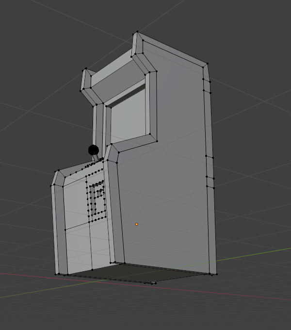 Miniatura 4 do modelo 3D Retro Arcade Machine
