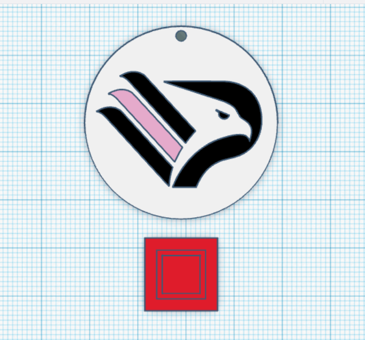 Palermo FC keychain