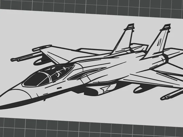 Generic jet 1  wall art