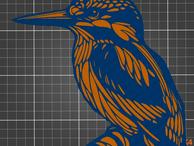 Wall art: Kingfisher